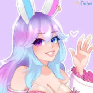 Cottontail 🐰💙💗🔞